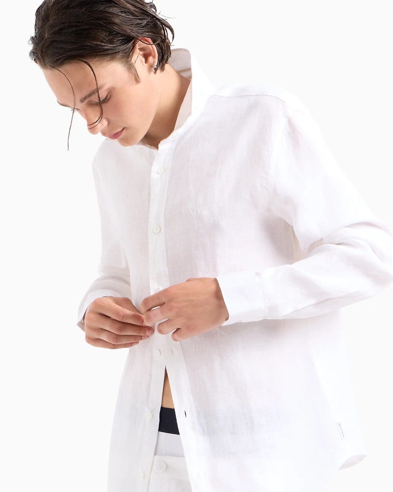 Regular fit cotton shirt