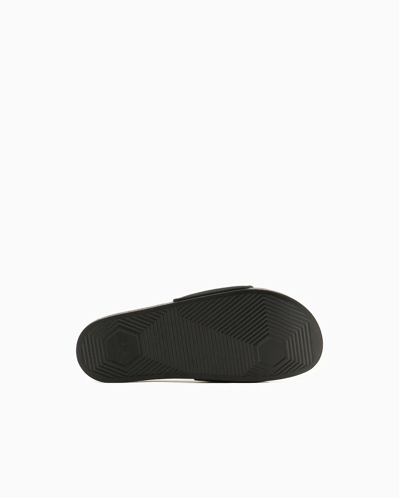 Slider slippers with logo