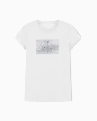 Slim fit T-shirt stretch cotton jersey