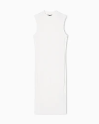 Armani Exchange - Midi Dresses, Woman, White, Size: S