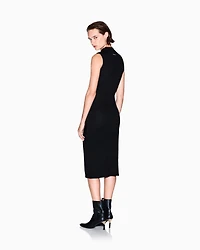 Armani Exchange - Midi Dresses, Woman, Black, Size: S