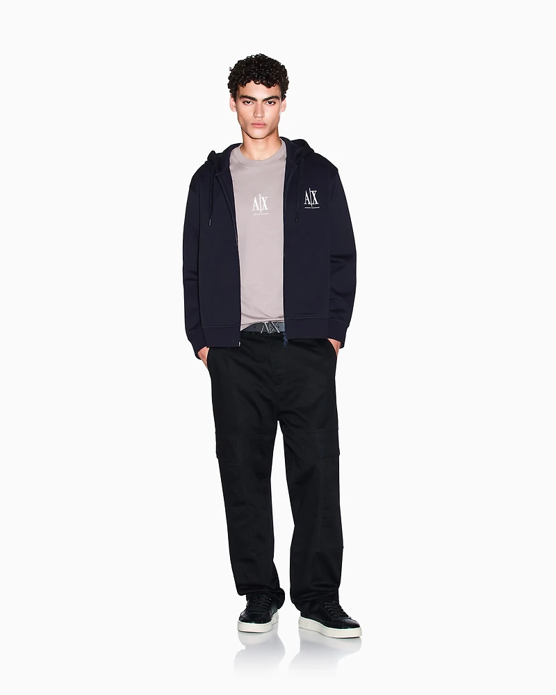Regular fit T-shirt with embroidered logo