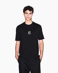 Regular fit T-shirt with embroidered logo