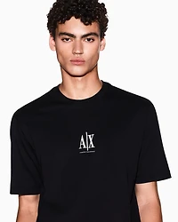Regular fit T-shirt with embroidered logo