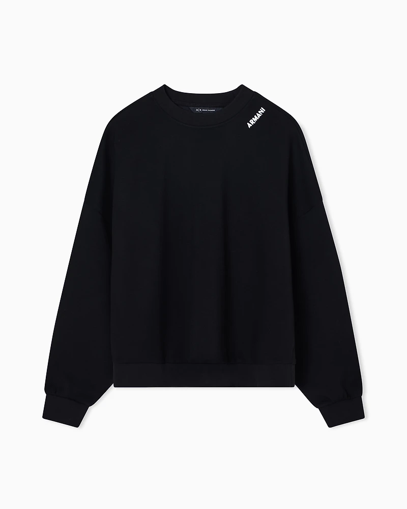 Cropped Crewneck Sweatshirt