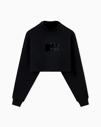 Armani Exchange - Sweatshirts without Hood, Woman, Black, Size: S