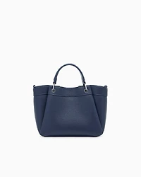 Armani Exchange - Medium handbag with degradè shoulder strap, Woman, Navy Blue, Size: TU