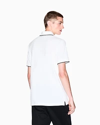 Regular fit polo with logo