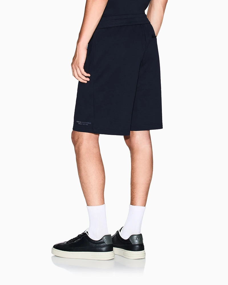 Shorts with tone-on-tone logo