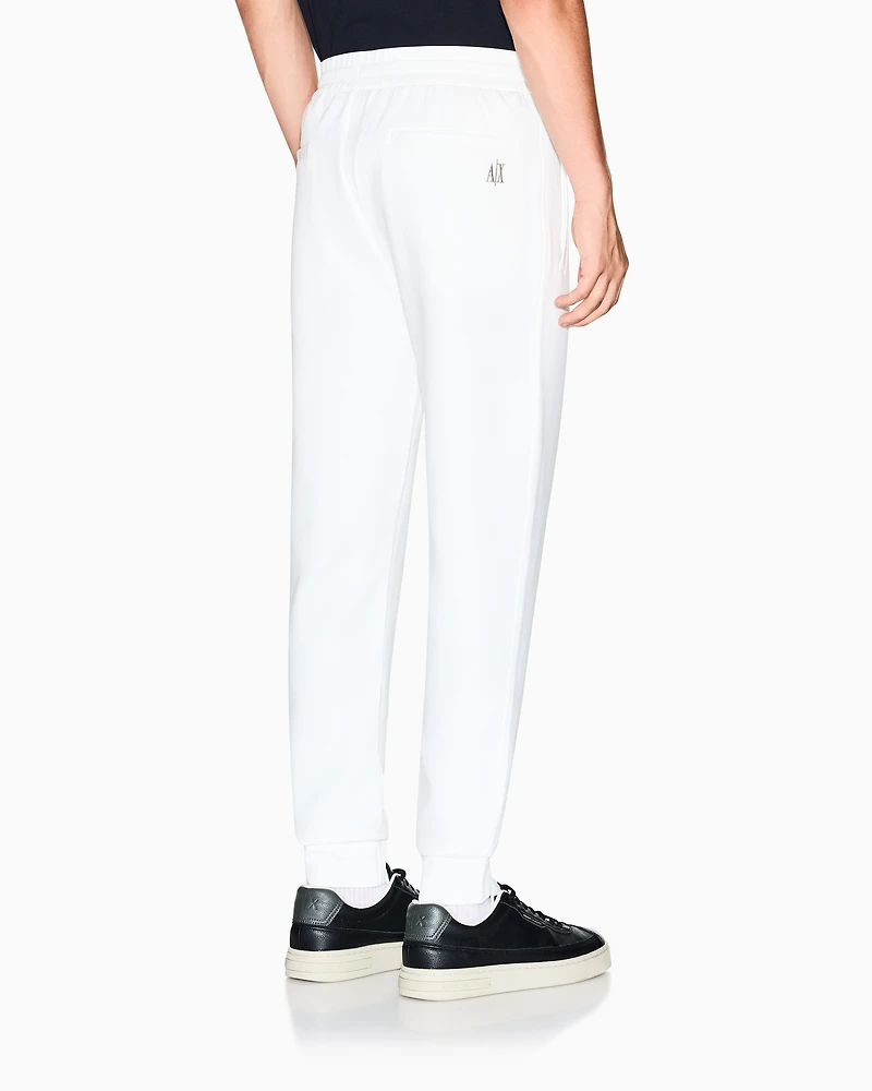Jogger pants with logo on the back
