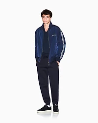Armani Exchange - Jogger pants with logo on the back, Man, Navy Blue, Size: