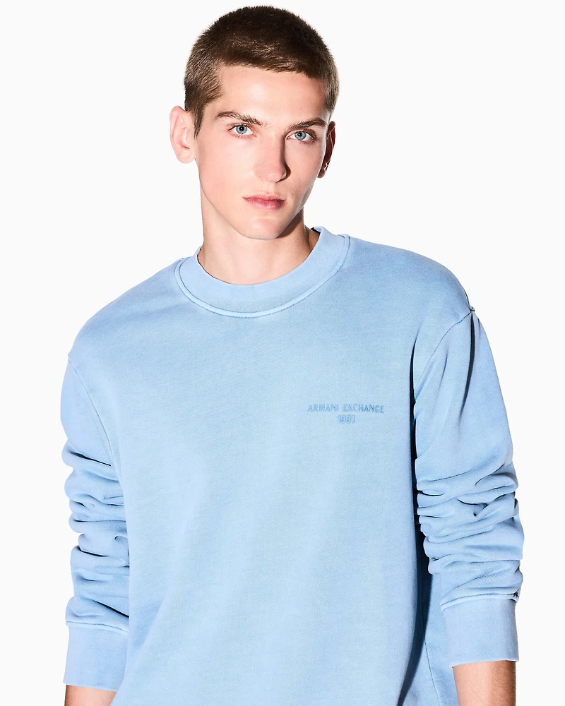 Crewneck Sweatshirt with embroidery