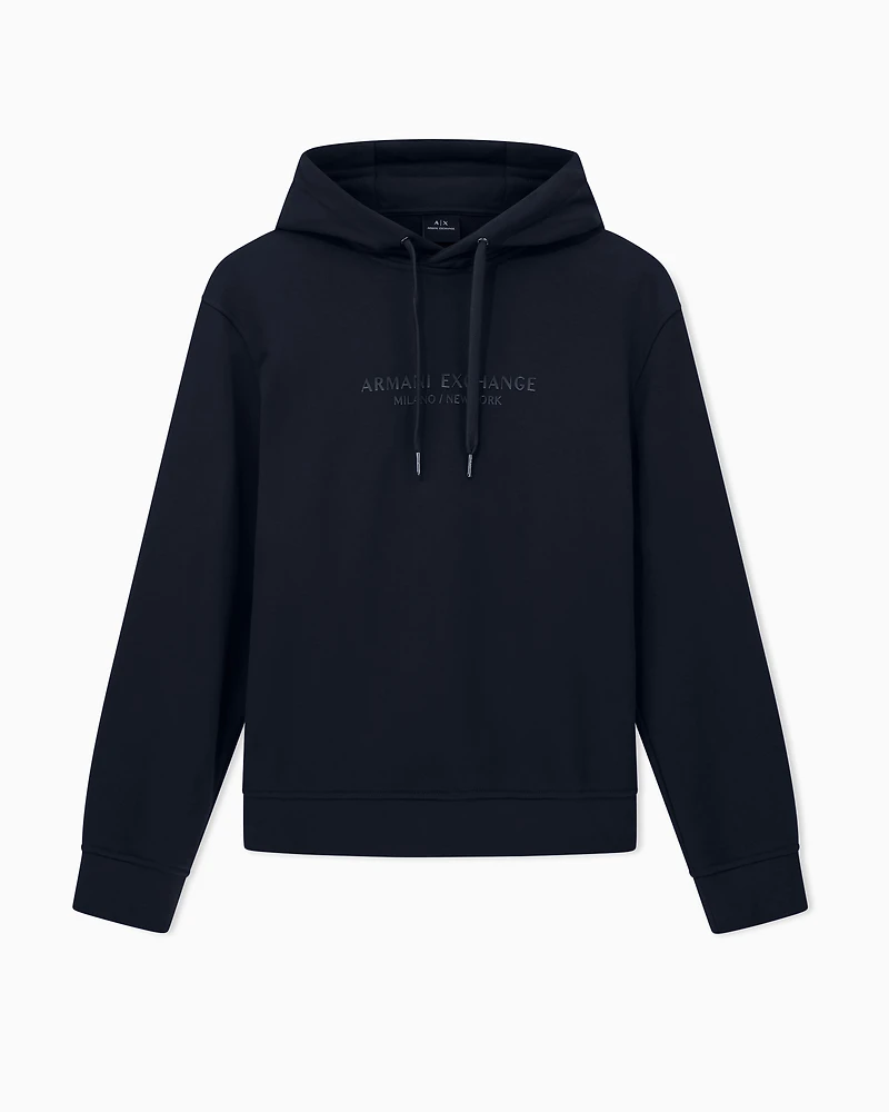 HOODED COTTON LOGO SWEATSHIRT