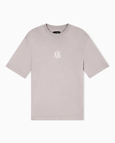 Regular fit T-shirt with embroidered logo