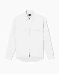 Armani Exchange - Casual Shirts, Man, Beige, Size: