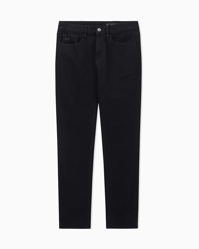 Armani Exchange - Slim Jeans, Man, Black, Size: