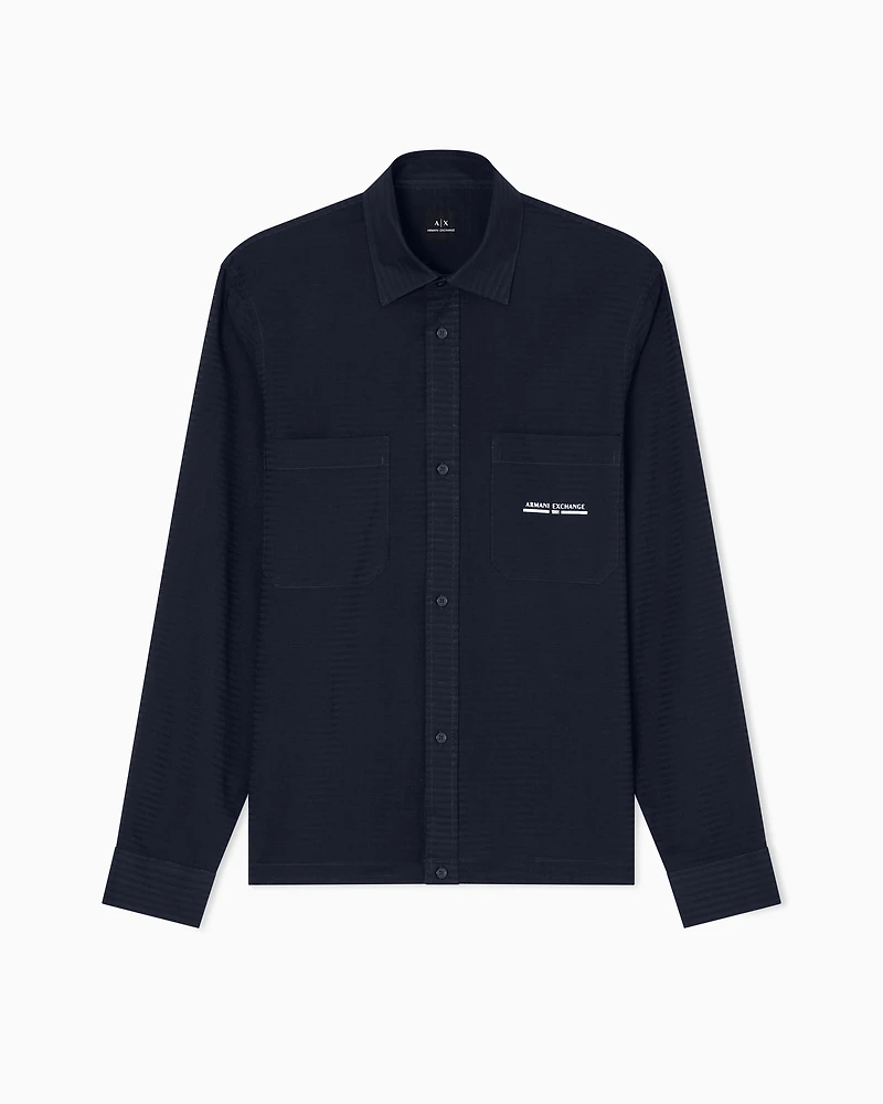 Regular fit shirt with logo