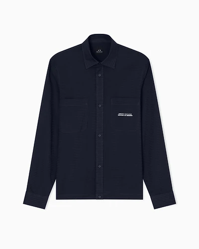 Regular fit shirt with logo