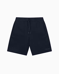 Armani Exchange - Shorts with tone-on-tone logo, Man, Navy Blue, Size: