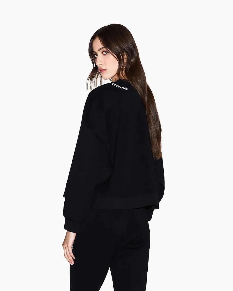 Cropped Crewneck Sweatshirt
