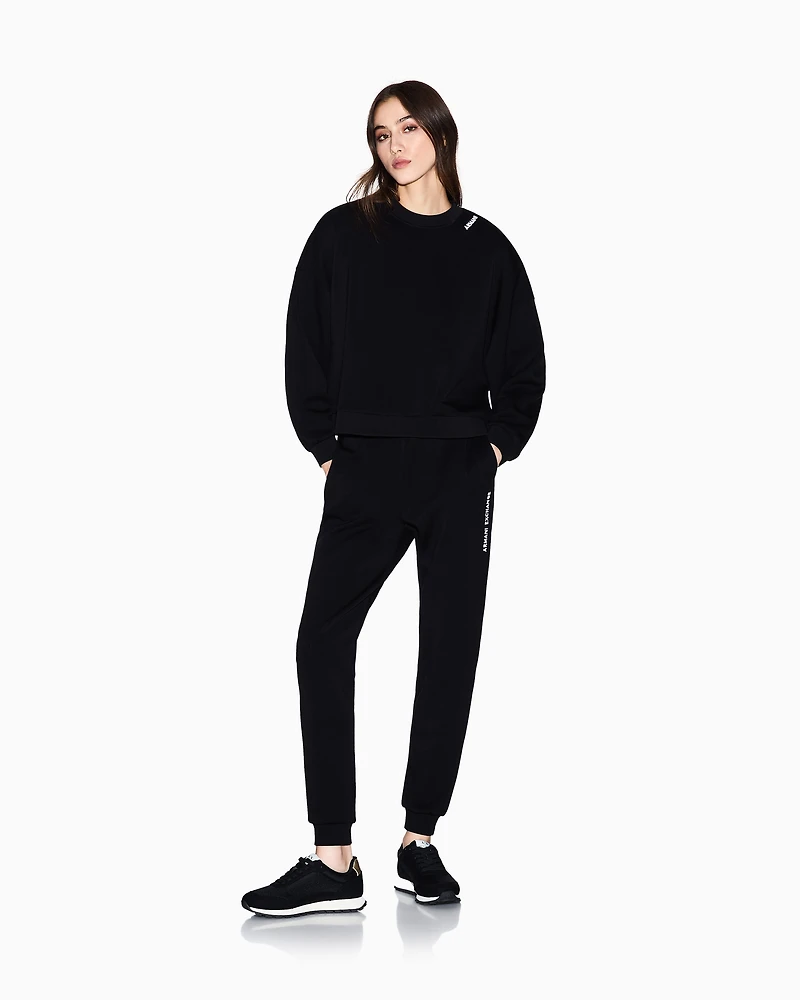 Cropped Crewneck Sweatshirt