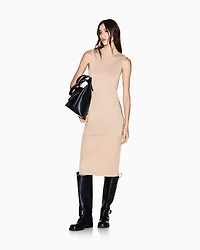 Armani Exchange - Midi Dresses, Woman, Camel, Size: S