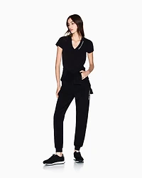 Slim fit T-shirt with logo