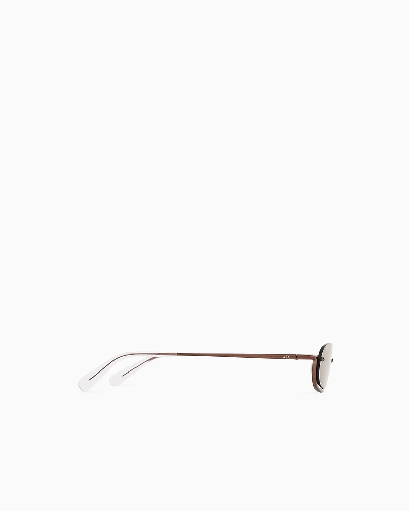 Armani Exchange - Sunglasses, Man, Size: 58L