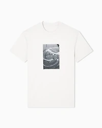 Armani Exchange - Infinity regular fit T-shirt, Man, White, Size: