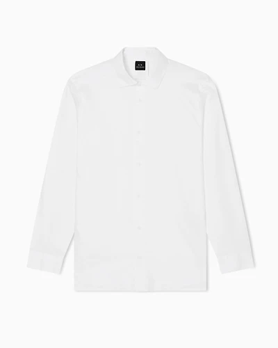Regular fit shirt with allover logo