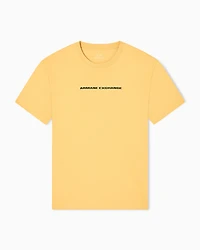 Armani Exchange - Regular Fit T-Shirts, Man, Yellow, Size: