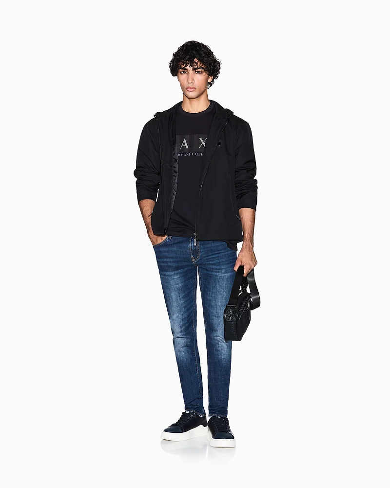 Armani Exchange - Regular Fit T-Shirts, Man, Black, Size: