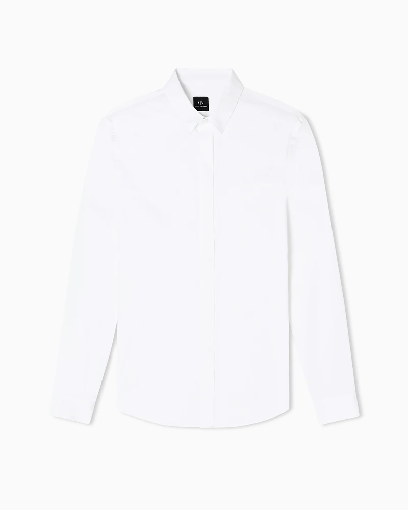 Slim fit cotton shirt