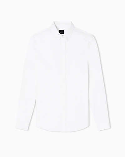 Slim fit cotton shirt