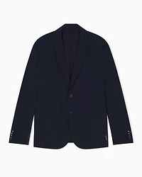 Single-breasted jacket ultra-stretch twill