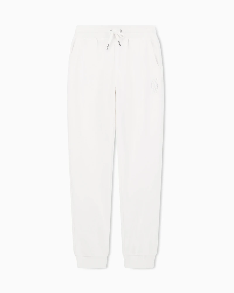 Armani Exchange - Sweatpants, Woman, White, Size: S