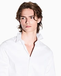 Slim fit cotton shirt