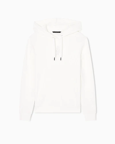 Armani Exchange - Hoodies, Woman, White, Size: