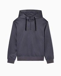 Micro texture hoodie
