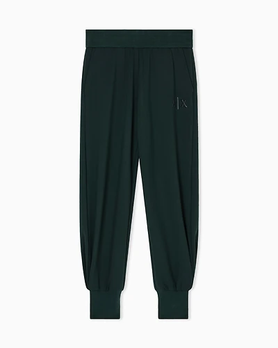Armani Exchange - Sweatpants, Woman, Green, Size: