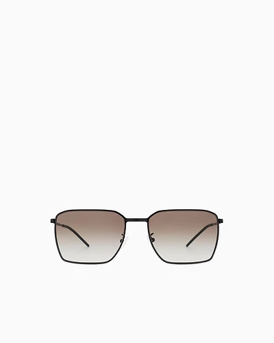 Emporio Armani - Men’s square sunglasses, Man, Size: 60L