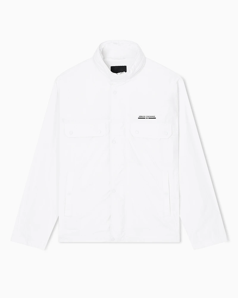 LIGHTWEIGHT ZIP UP LOGO JACKET