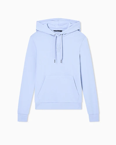 Armani Exchange - Hoodies, Woman, Light Blue, Size:
