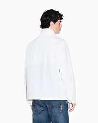 Armani Exchange - LIGHTWEIGHT ZIP UP LOGO JACKET, Man, White, Size:
