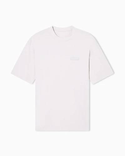 Armani Exchange - Regular fit T-shirt with print on the back, Man, White, Size:
