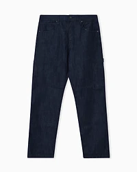 Armani Exchange - Regular fit cotton jeans, Man, Blue, Size: