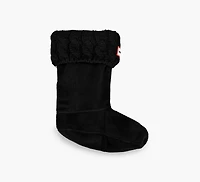 KIDS 6 STITCH CABLE BOOT SOCK