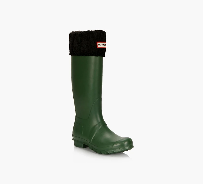 6 STITCH CABLE BOOT SOCK