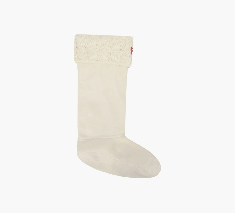 6 STITCH CABLE BOOT SOCK