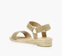 PEARL WEDGE SANDAL